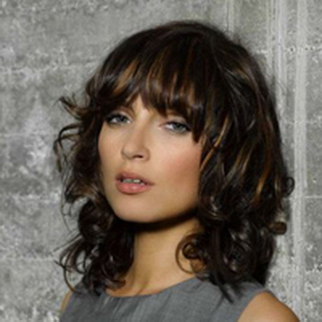 Frisuren Halblang Locken