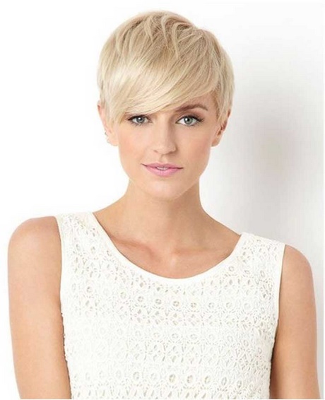 Kurzhaarfrisuren Blond Feines Haar