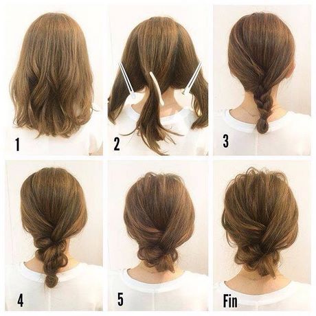 haarknoten-mittellanges-haar-30 Haarknoten mittellanges haar