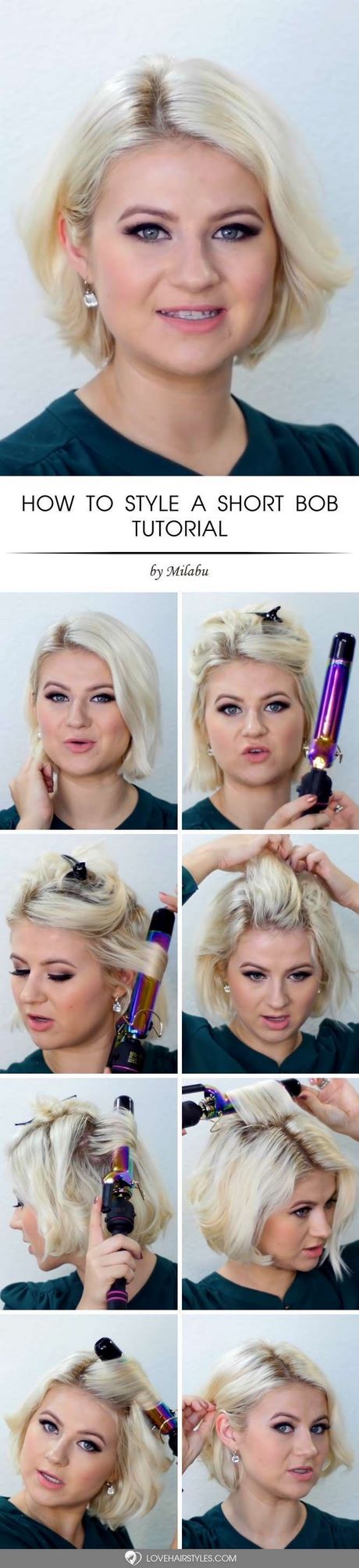 kurze-haare-bob-stylen-87_15 Kurze haare bob stylen