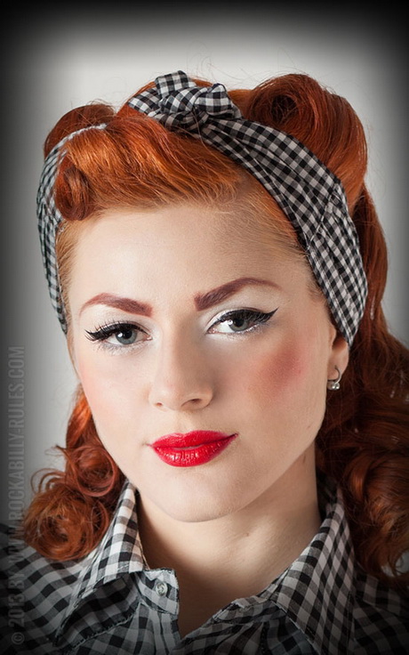 Rockabilly Frisuren Frau Sch Nheit Und Stil