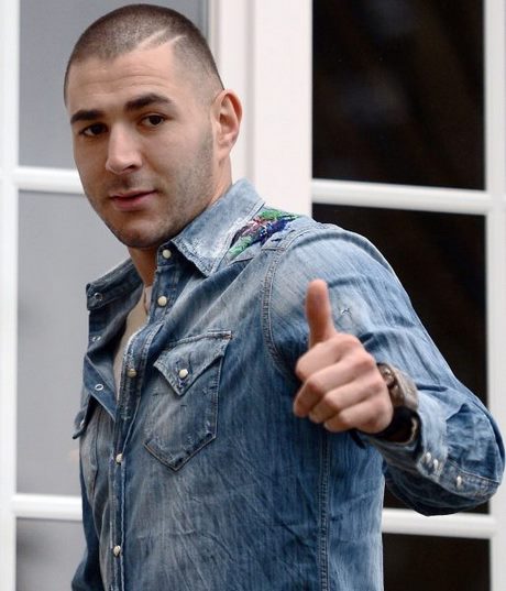 Karim benzema frisur