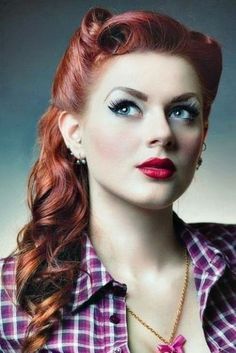 rockabilly-hairstyle-frauen-45 Rockabilly hairstyle frauen